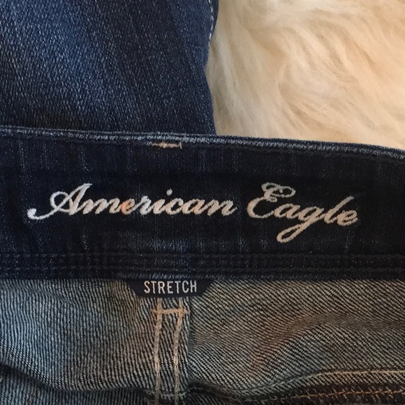 American Eagle stretch slim boot pants sz 2 - Picture 5 of 6